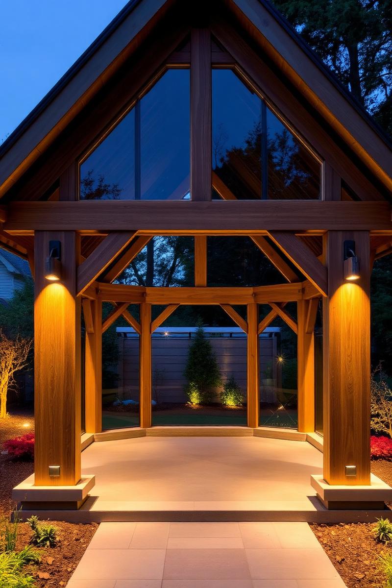 Cedar gazebo retreat in an Ottawa backyard built by Fence Masters